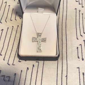 Silver Cross Necklace